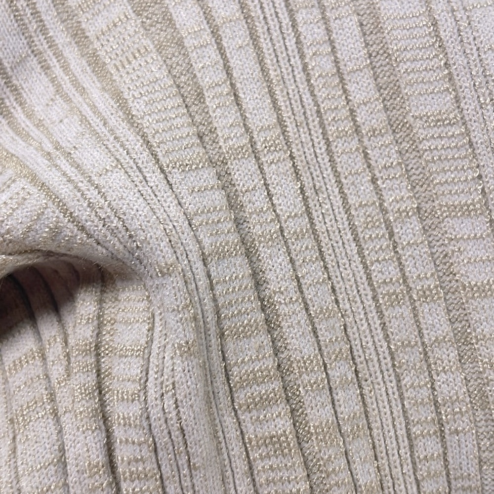 POL Ribbed Flare Legging in Oatmeal - Picture 6 of 6